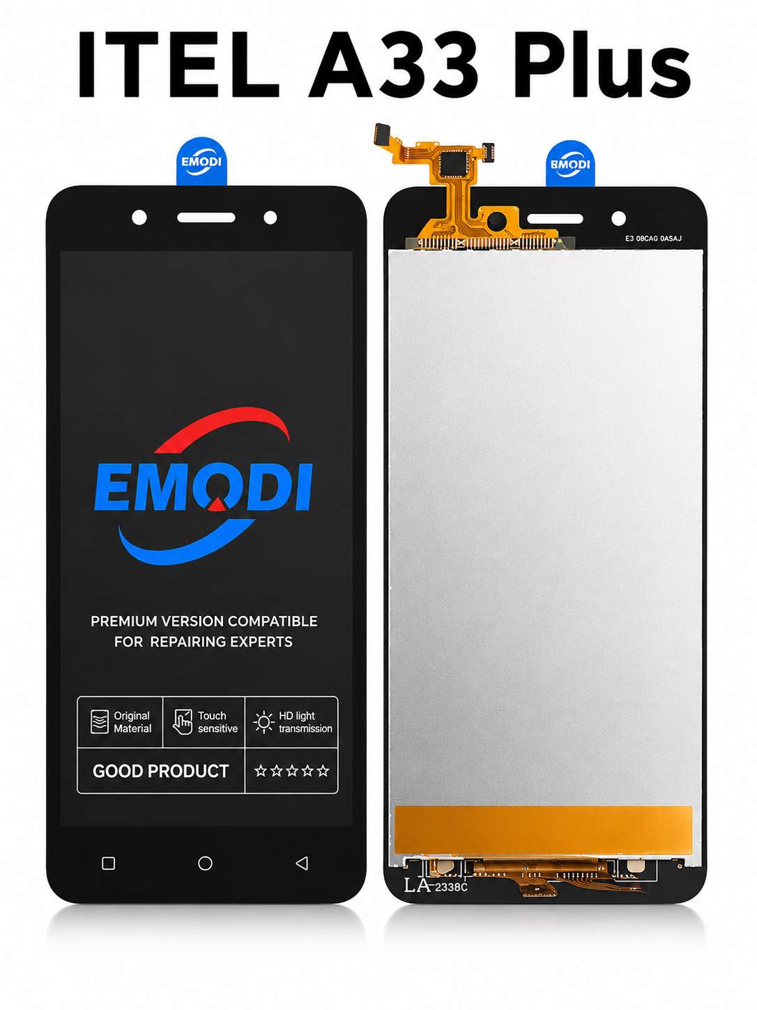 LCD for Itel A33 Plus
